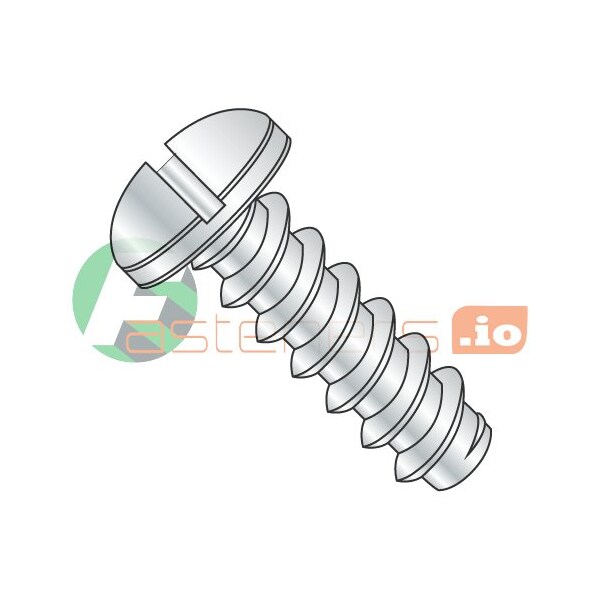 Newport Fasteners Self-Drilling Screw, #10 x 1-1/4 in, Zinc Plated Steel Pan Head Slotted Drive, 4000 PK 714699-4000 - main